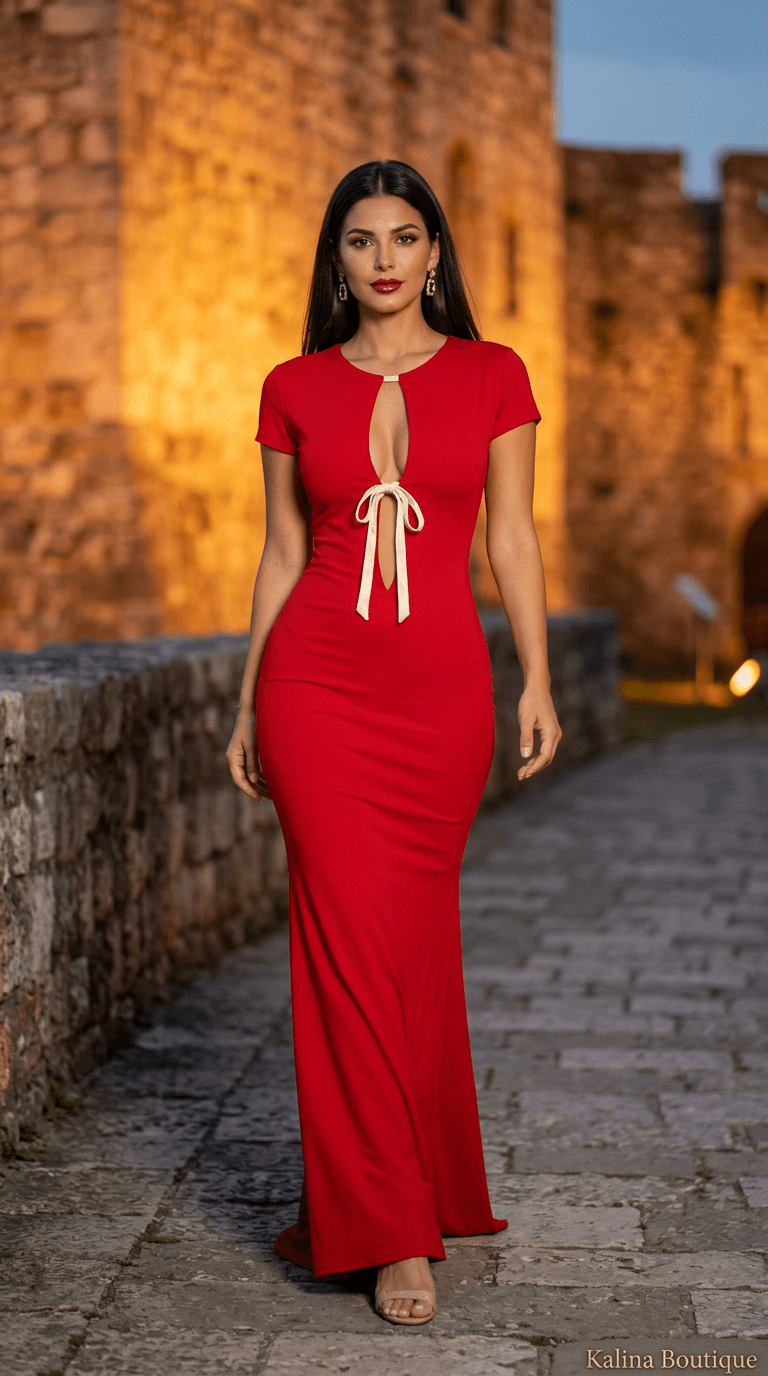 AMARÉNA | Elegantna Maxi Haljina