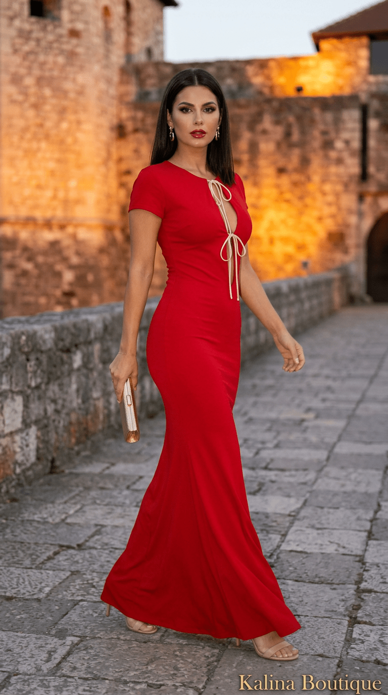 AMARÉNA | Elegantna Maxi Haljina